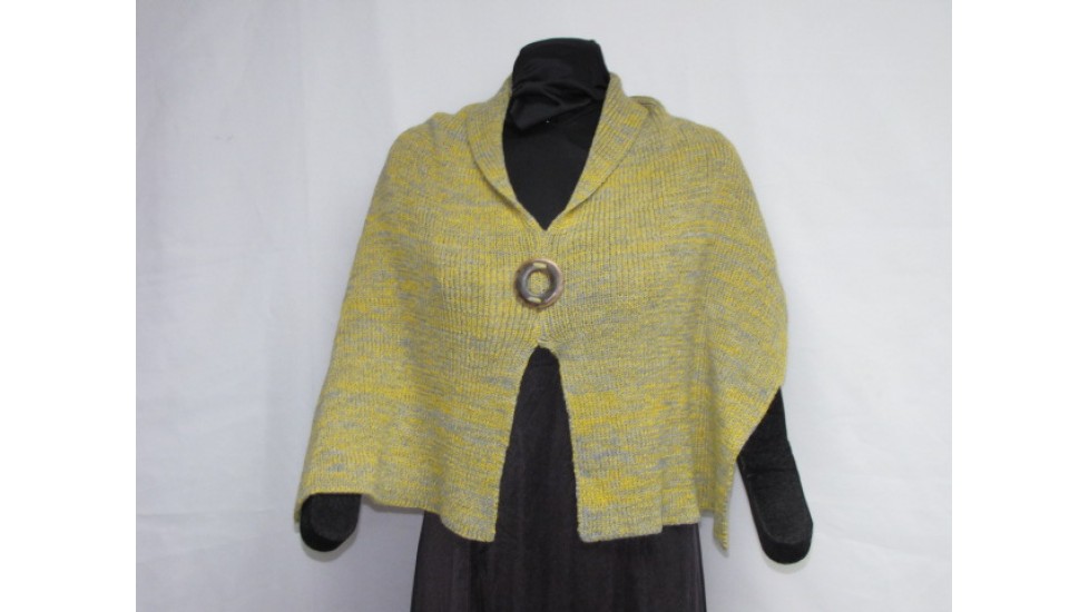 Colerette - yellow and grey